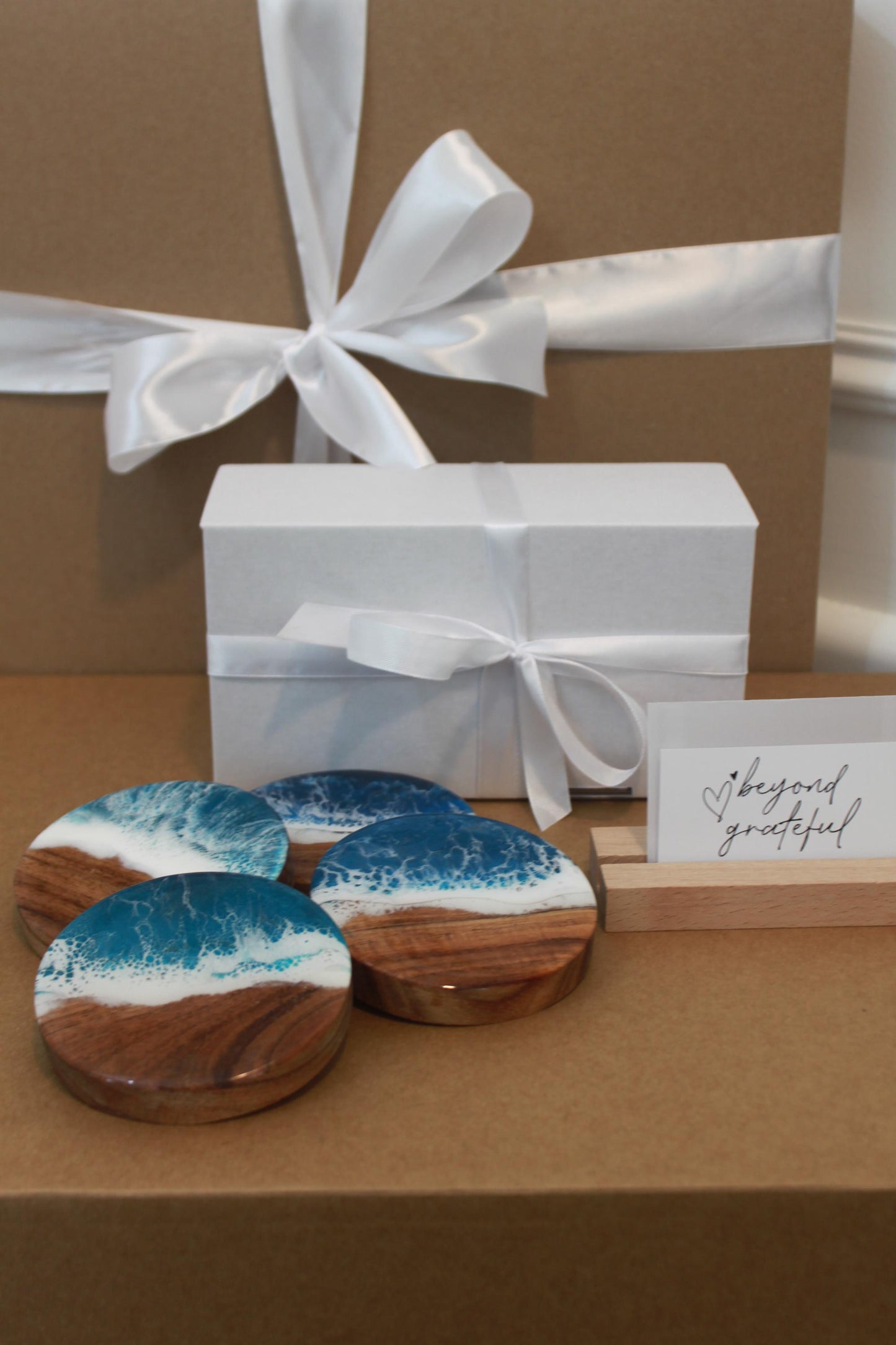 Handcrafted Ocean Resin Charcuterie Board, Unique Gift for Couple, Wedding, Coastal Anniversary Gift, Hampton's Beach Decor, Gift For Her