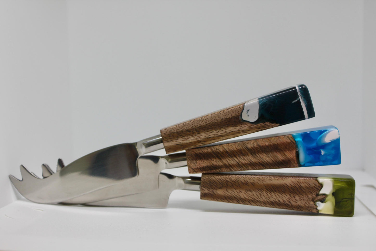 Resin Cheese Knife, Stainless Steel Cheese Knife, Gift for Cheese Lovers, Housewarming Gift, Cheese Board Accessory Knife
