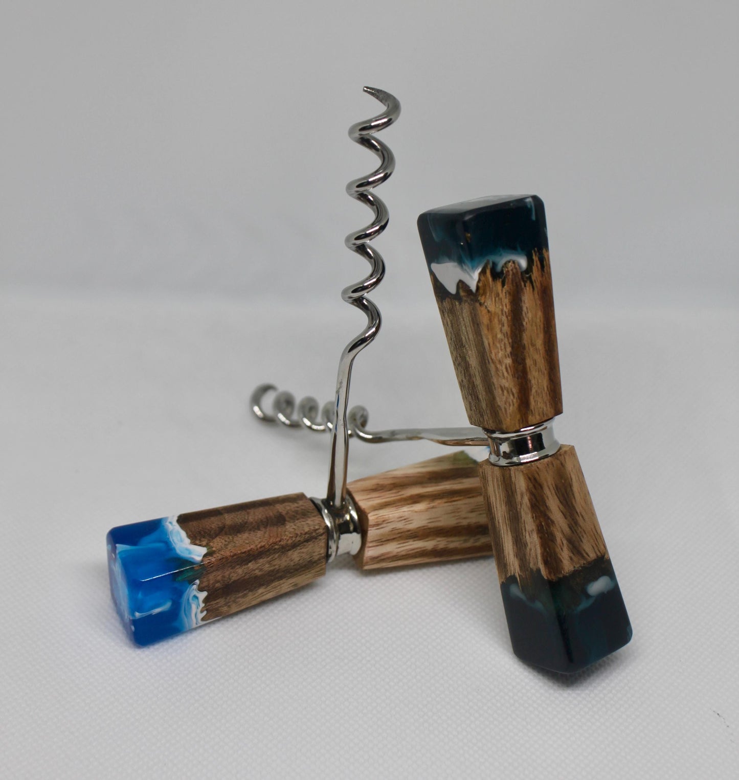 Resin Bottle Opener, Stainless Steel Corkscrew Opener, Gift for Beer Lover, Wine Lover, Housewarming Gift, Gift for Him - Her Anniversary